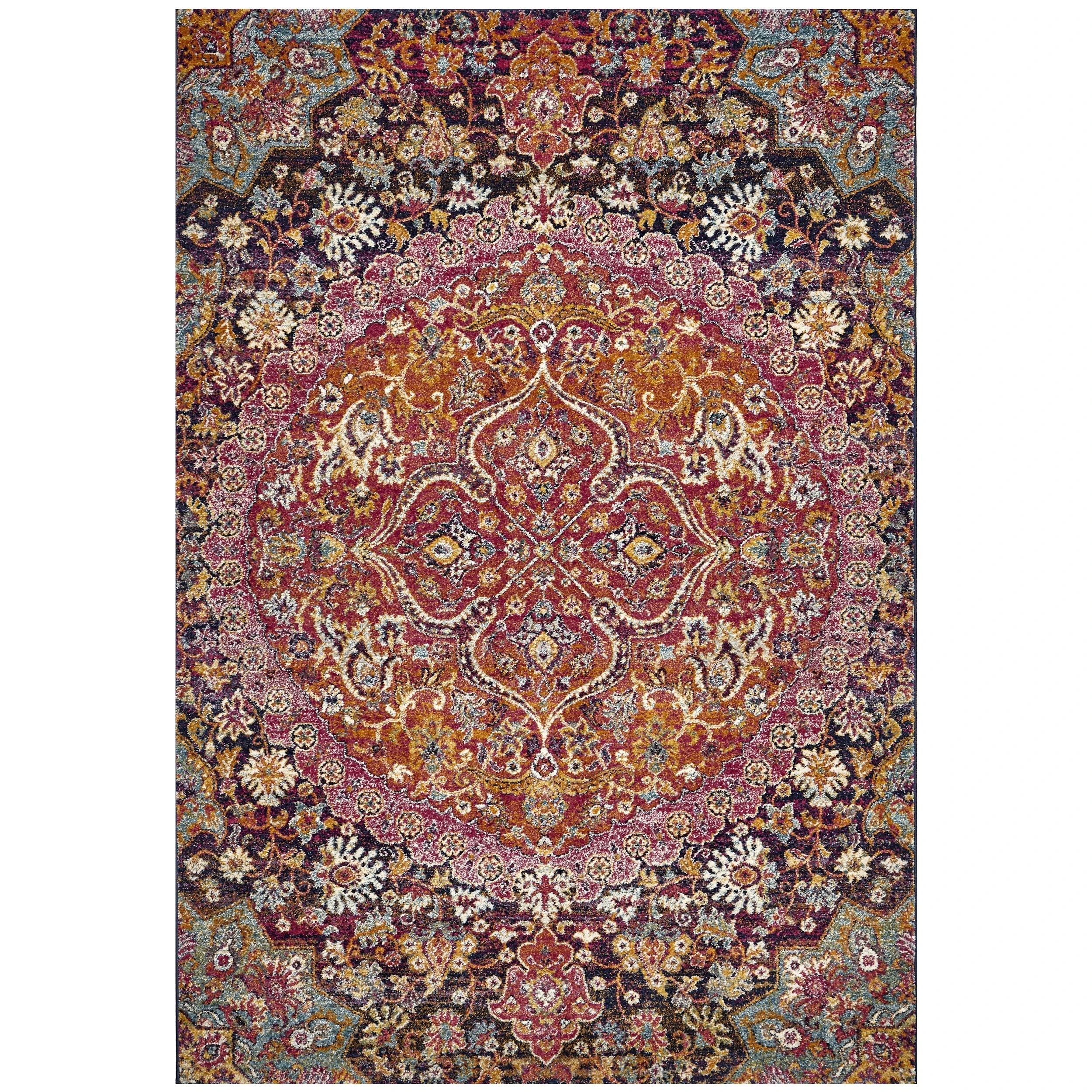 1 Common Ground Rugs Gallery 867 330x240cm - Extra Large Floor Rug - Pink, 1 of 7