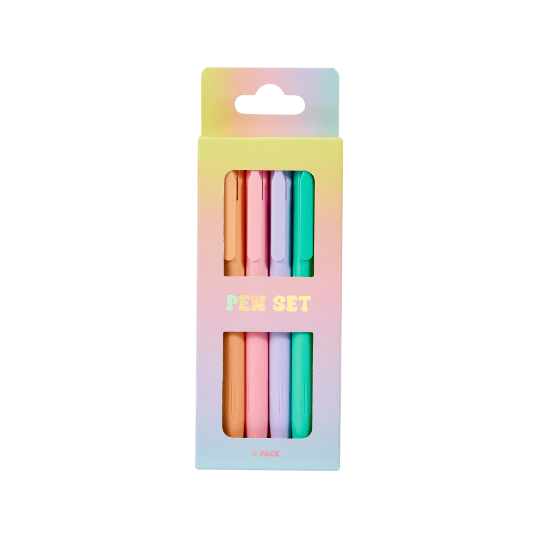 1 6 Pack Pen Set, 1 of 6