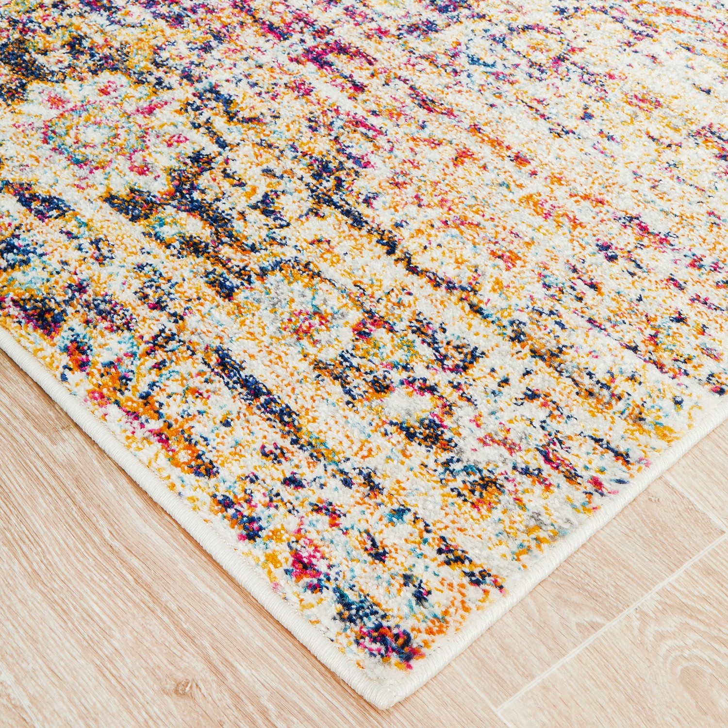 5 Common Ground Rugs Phantom 360 230x160cm - Medium Power Loomed Pet Friendly Floor Rug - Blue, 5 of 7