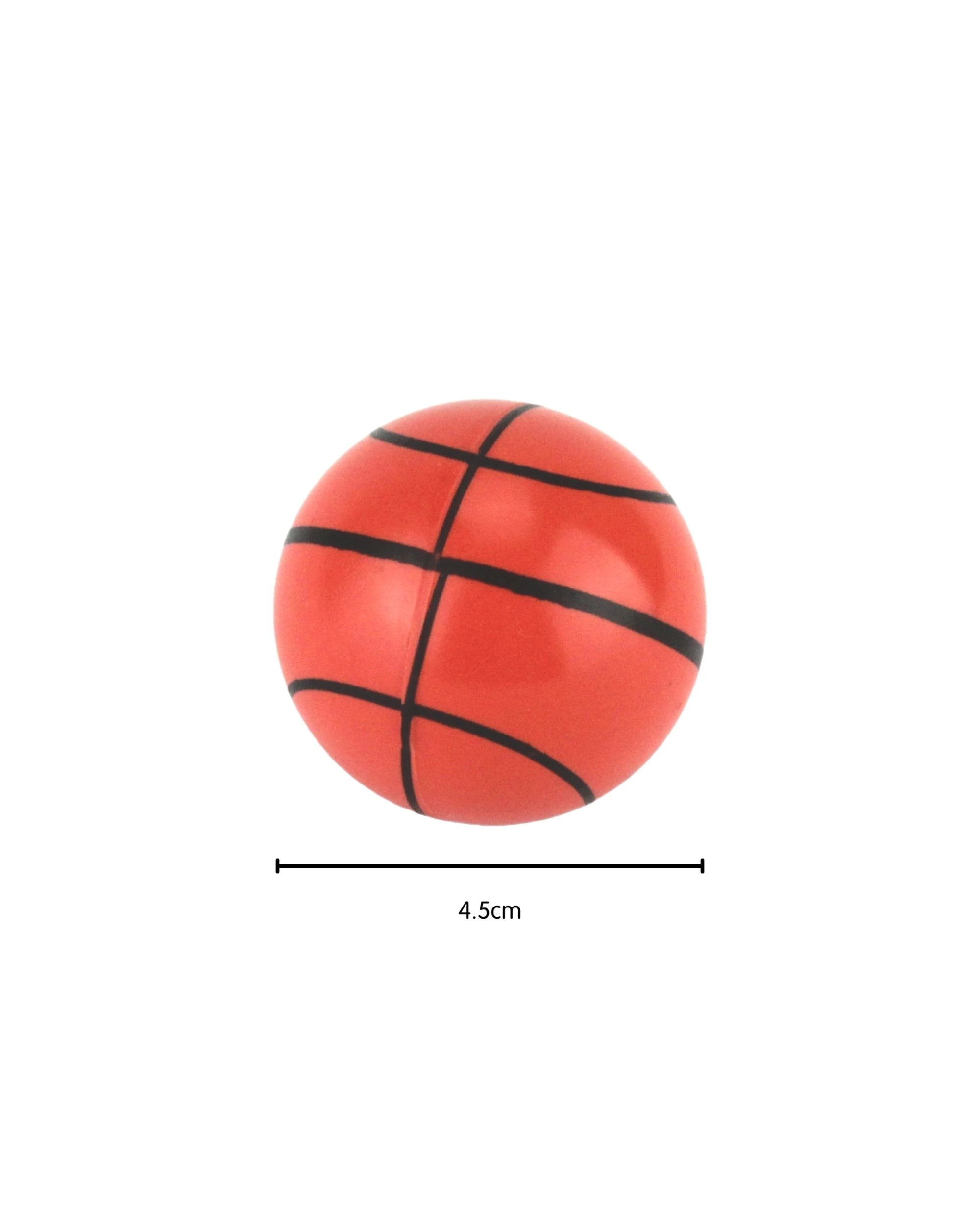 2 Partyrama Basketball High Bounce Balls 4.5cm Pack of 6, 2 of 3