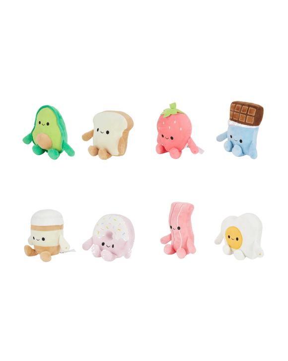 Foodie Friends Magnetic Plush Toy - Assorted