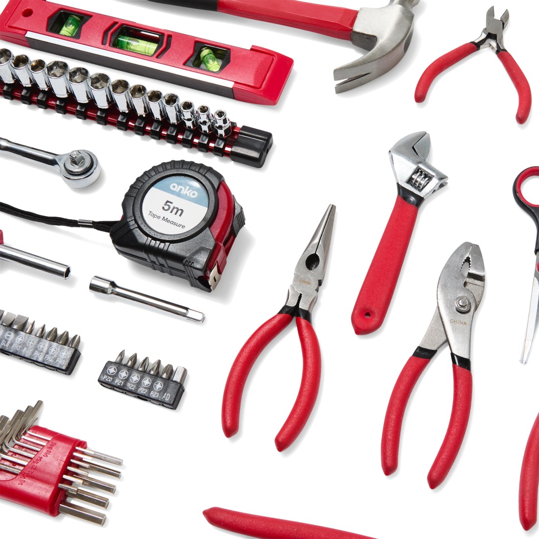 4 79 Piece Household Tool Set with Soft Case, 4 of 5