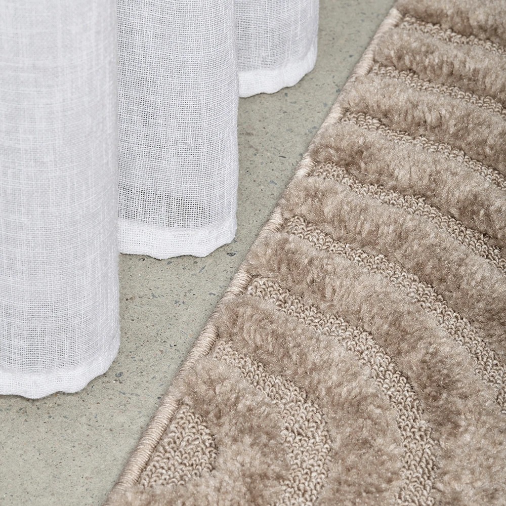 3 Common Ground Rugs Sanctuary Zina 400x300cm - Extra Extra Large Power Loomed Floor Rug - Beige, 3 of 7