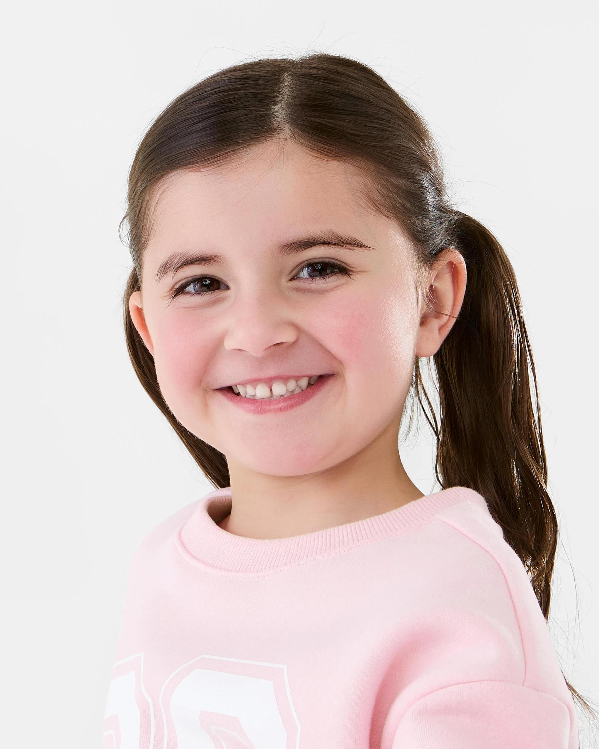2 Crew Neck Top and Leggings Set Pnk Bear, 2 of 7