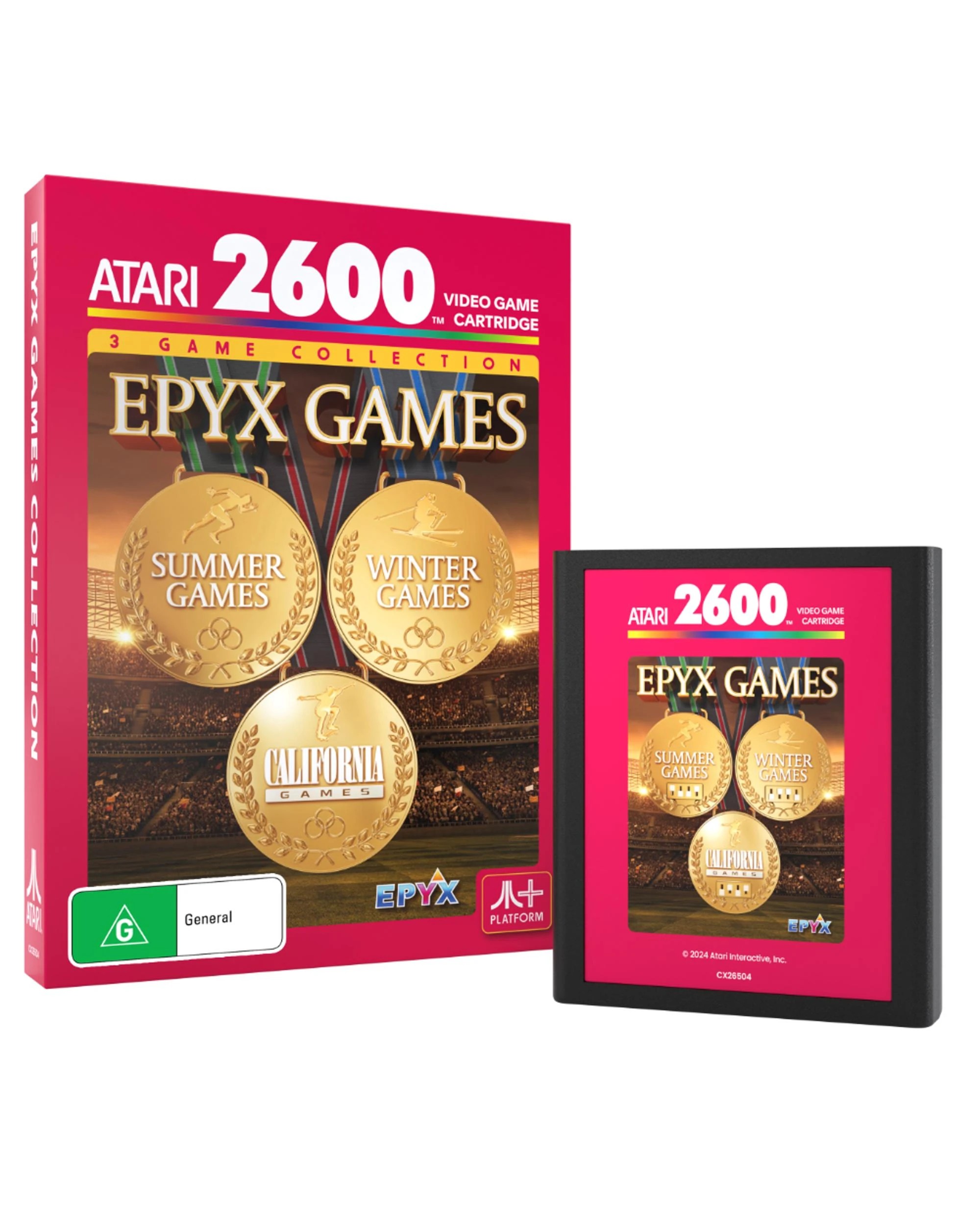 1 Atari Epyx Games Collection 2600, 1 of 7