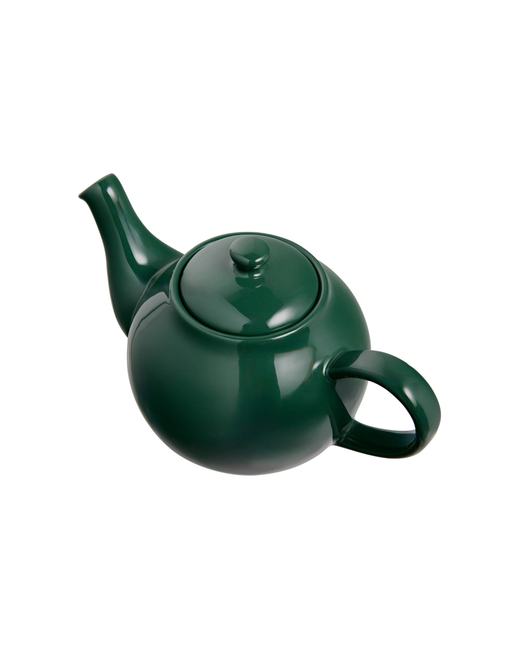 3 Maxwell & Williams Olde English Quality Porcelain Teapot 1.1L Microwave Dishwasher Safe - Green, 3 of 4
