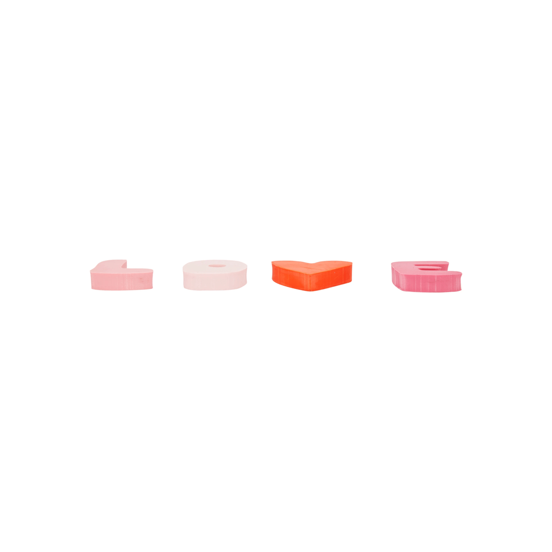 4 Valentine's Day 4 Pack Love Eraser Set, 4 of 6