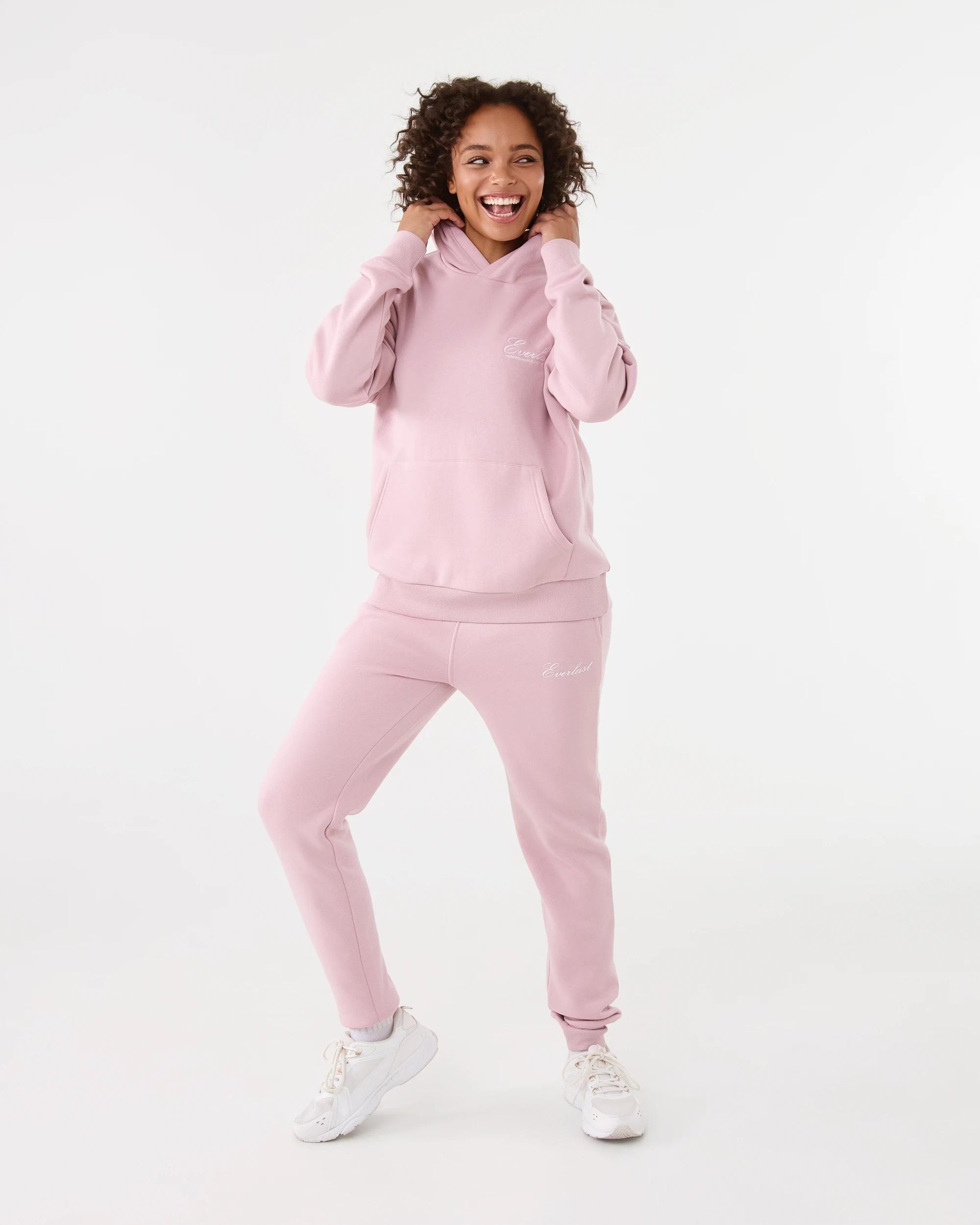 2 Everlast Womens Easy Trackpants Rose Blush, 2 of 7