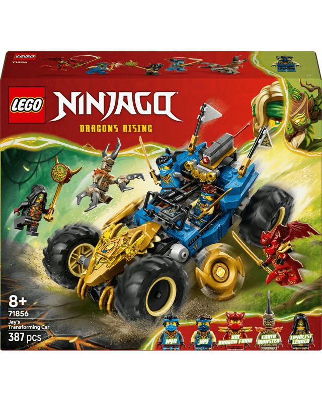 LEGO NINJAGO Jay's Transforming Car 7