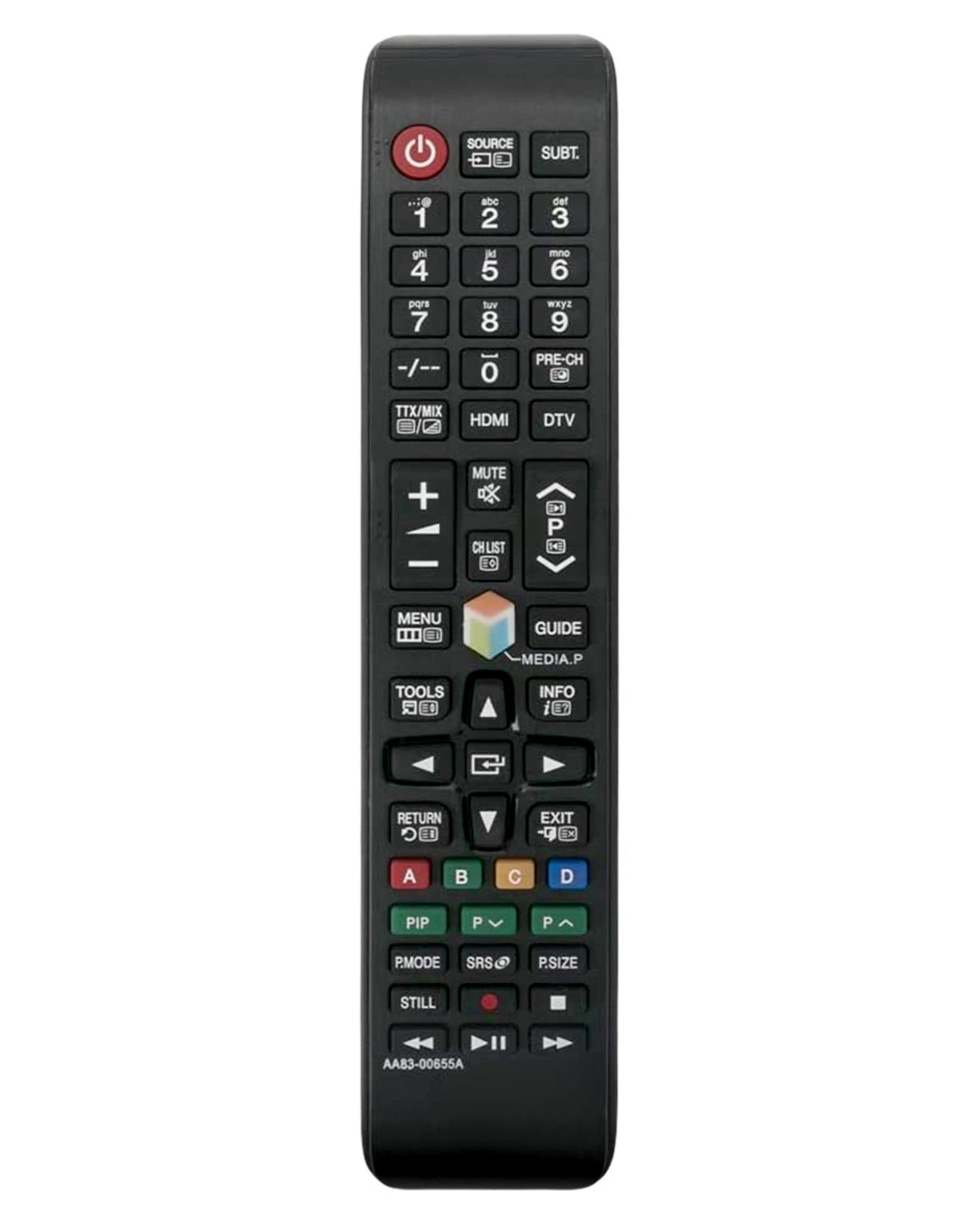 1 Samsung Genuine AA83-00655A BN59-00611A AA59-00445A TV Remote Control - Black, 1 of 4