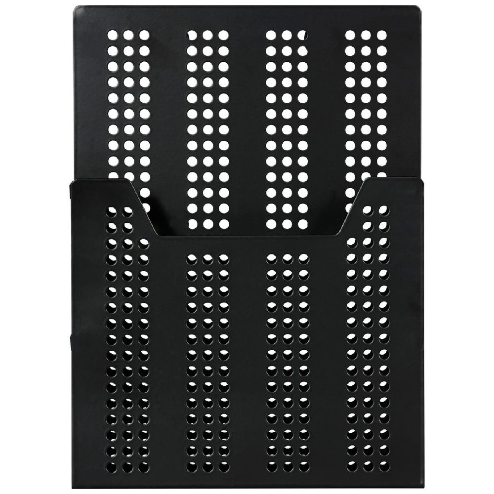 1 J.Burrows A4 Magnetic Organiser 220 x 45 x 300mm Black, 1 of 4