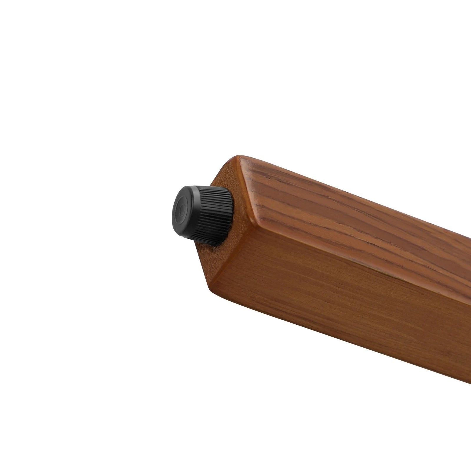 7 Alfordson 2x Swivel Bar Stools Bailey Kitchen Wooden Dining Chair - Black, 7 of 10