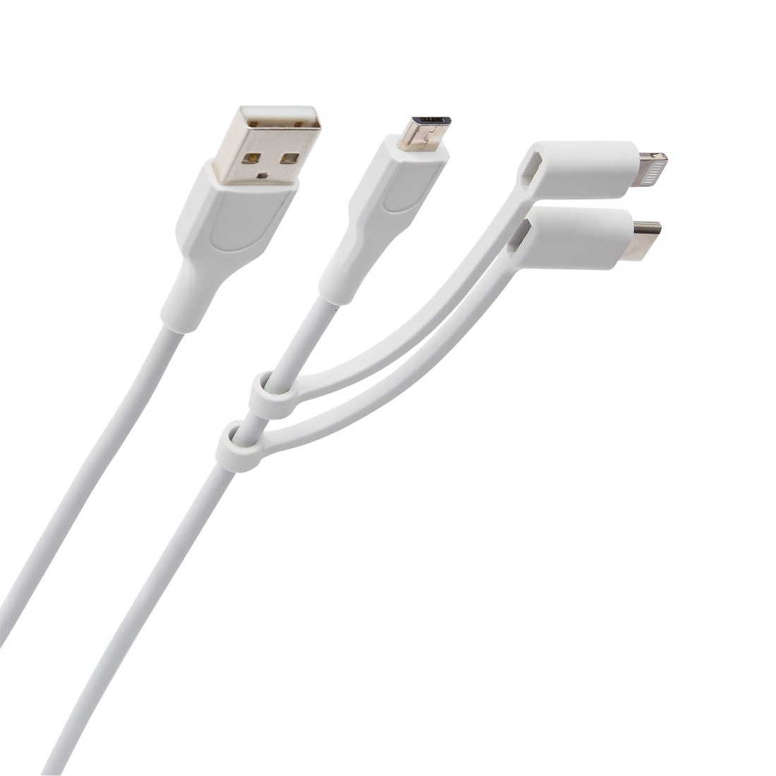 7 3-in-1 Travel Cable - White, 7 of 8