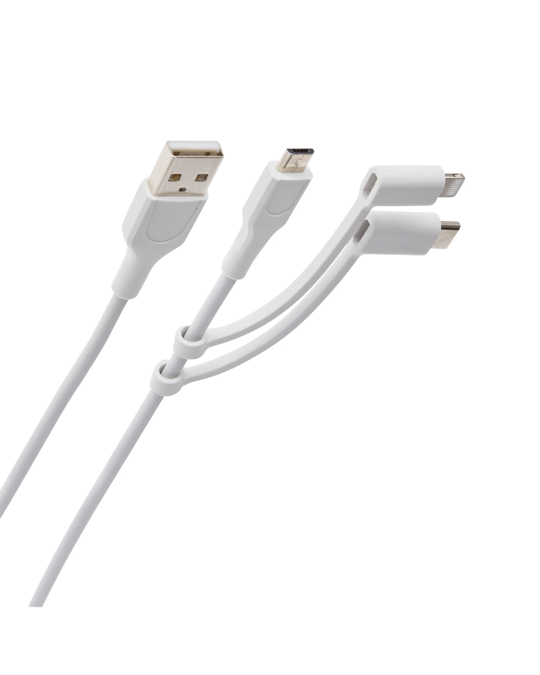 7 3-in-1 Travel Cable - White, 7 of 8