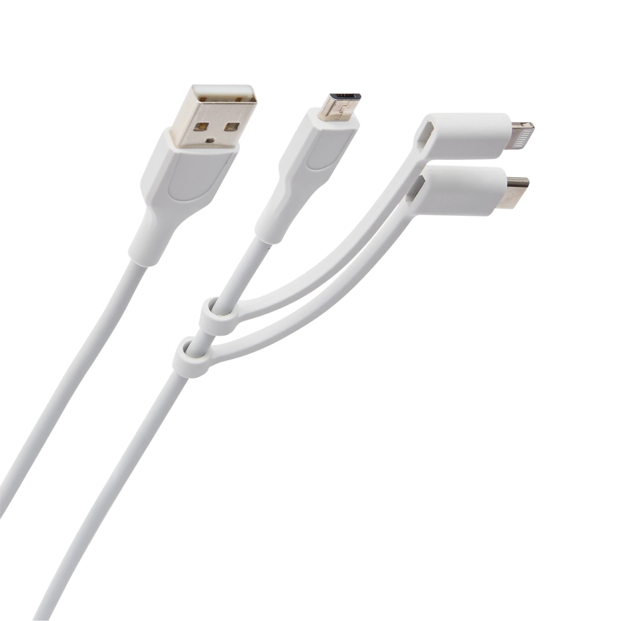 7 3-in-1 Travel Cable - White, 7 of 8