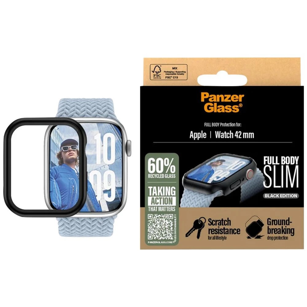 2 PanzerGlass Snappie Case Apple Watch 42mm Black, 2 of 4