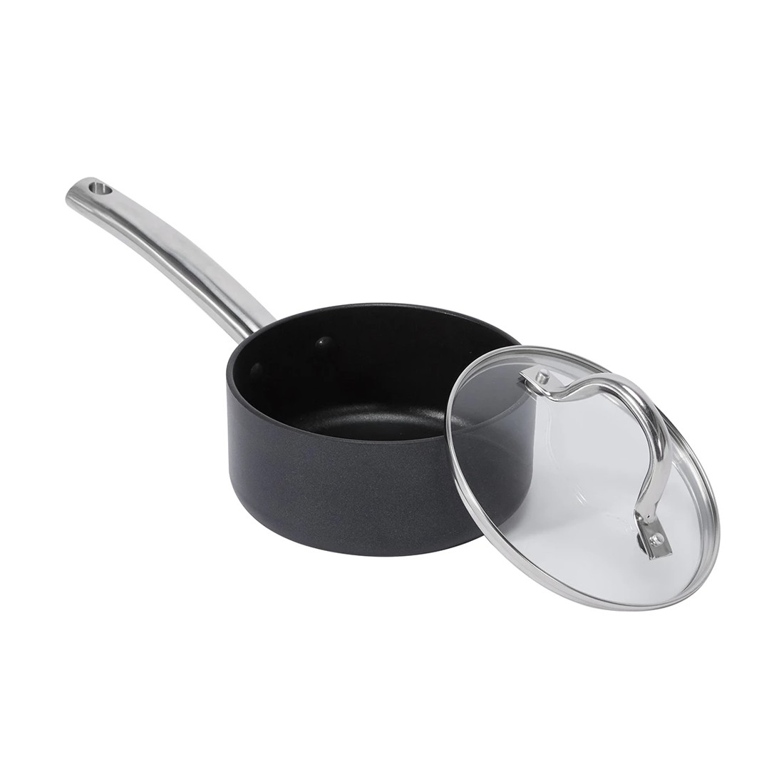 1 16cm Hard Anodised Non-Stick Saucepan, 1 of 9