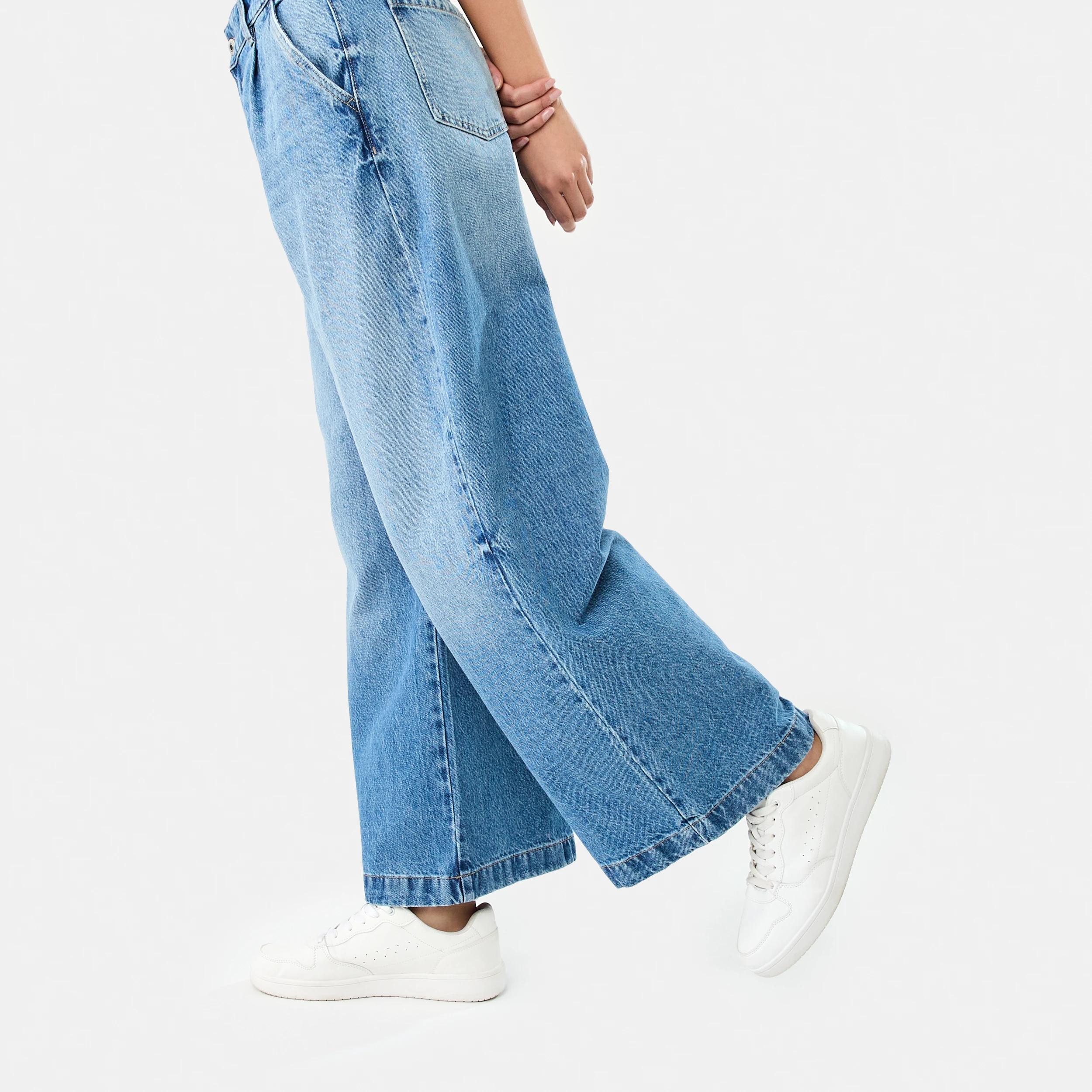 9 Pleat Front Jeans MID WASH, 9 of 9