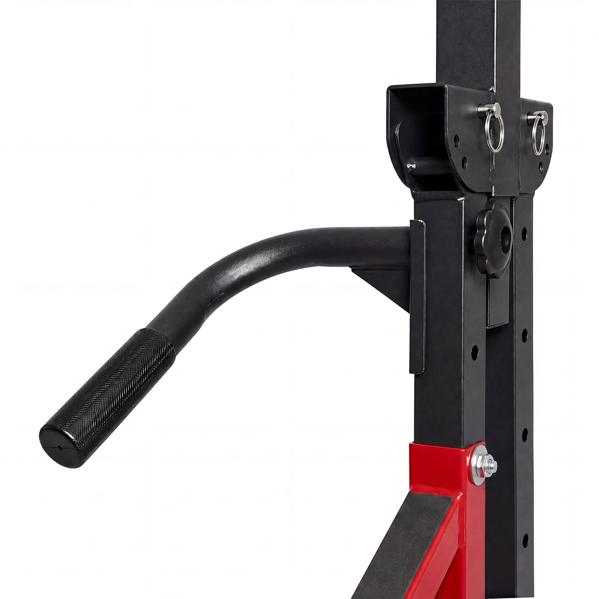 6 Centra Foldable Power Tower Pull Up Dip Station Adjustable Height Home Gym 220kg, 6 of 8