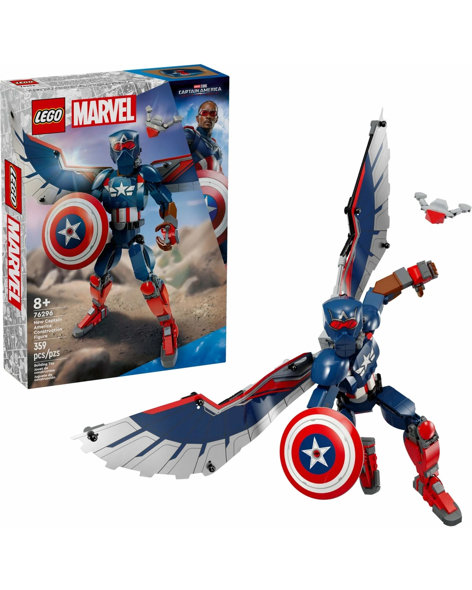 2 LEGO Marvel 76295 Captain America Construction Figure, 2 of 5