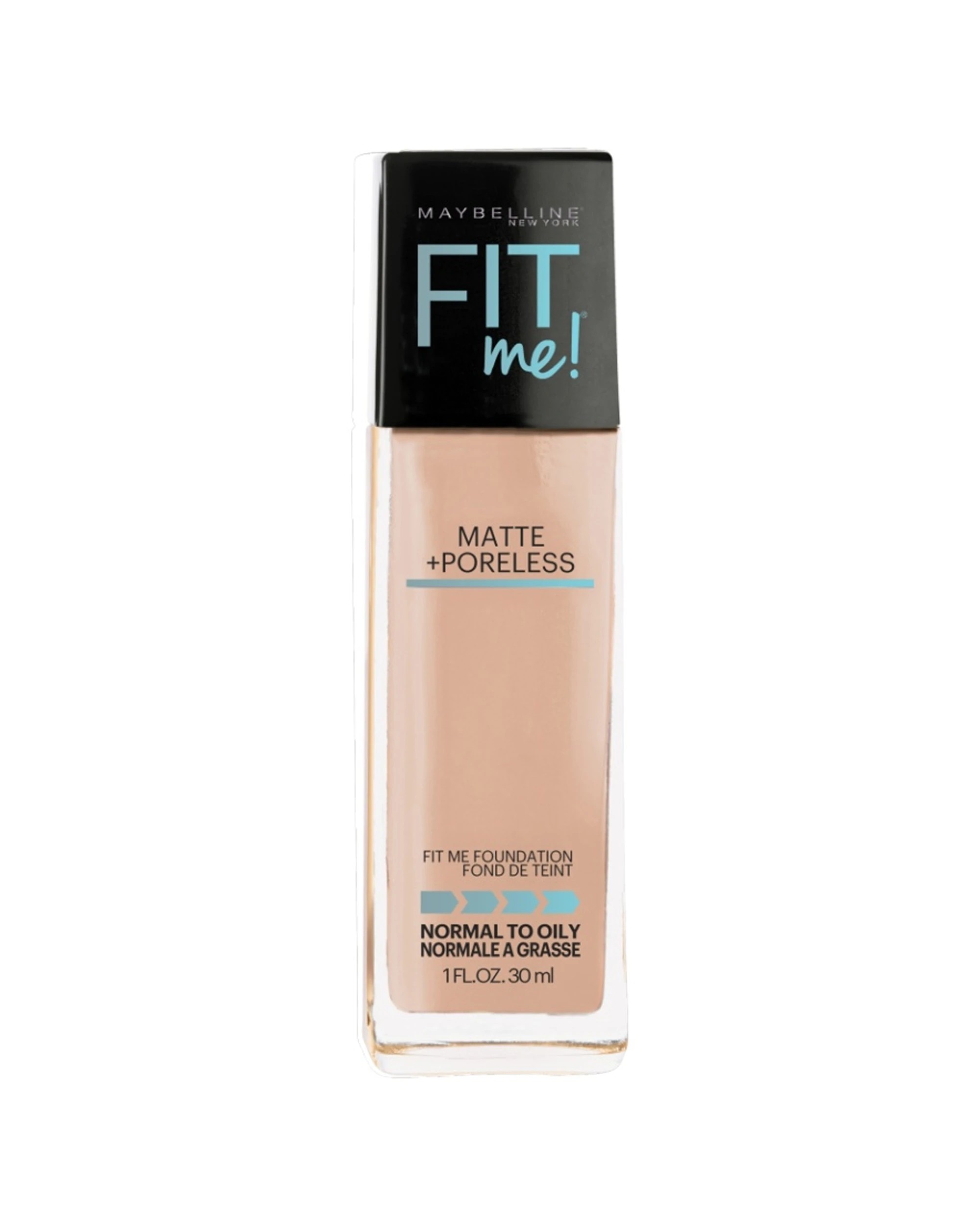 Maybelline Fit Me Matte & Poreless Liquid Foundation 130 Buff - Beige ...