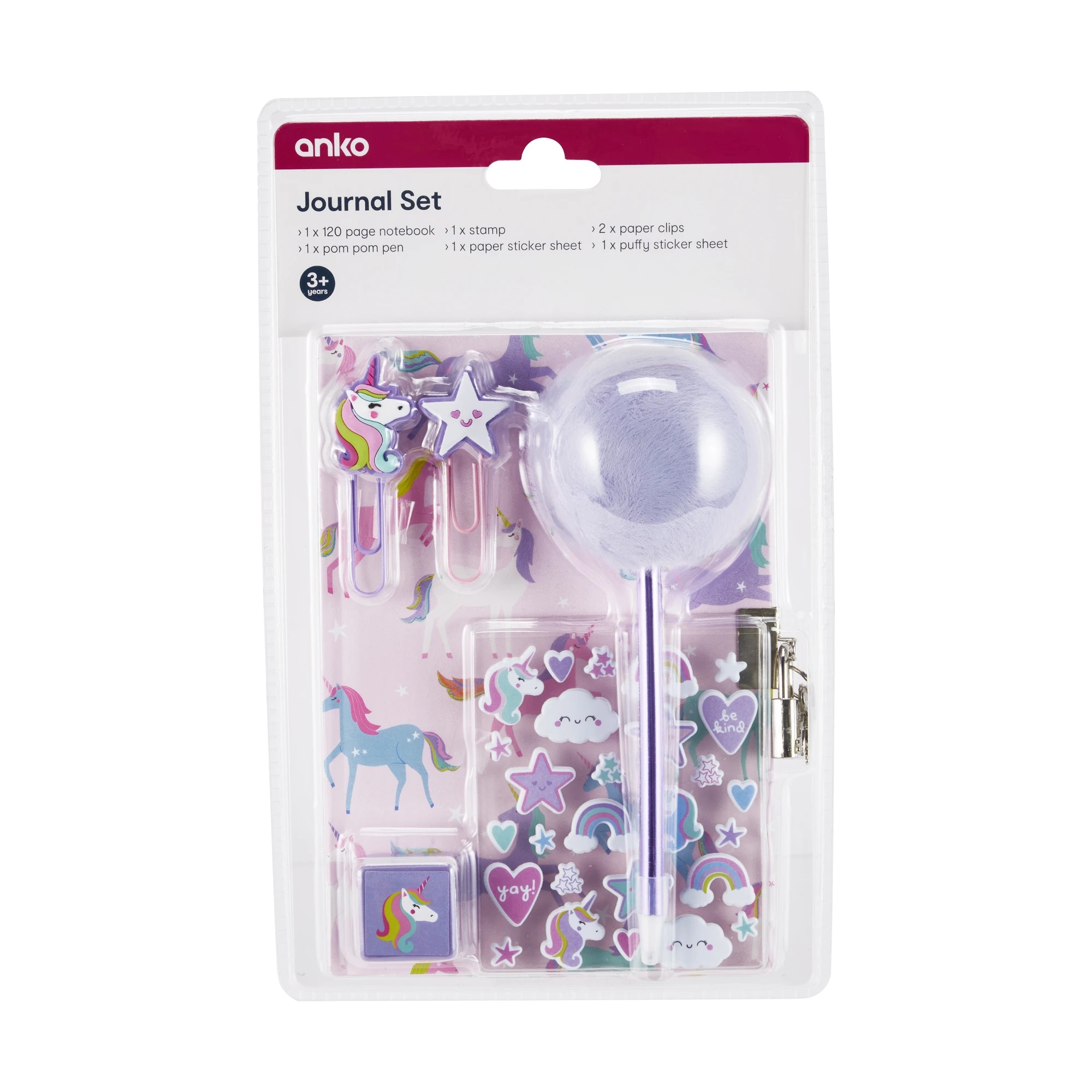10 7 Piece Journal Set - Unicorn, 10 of 10