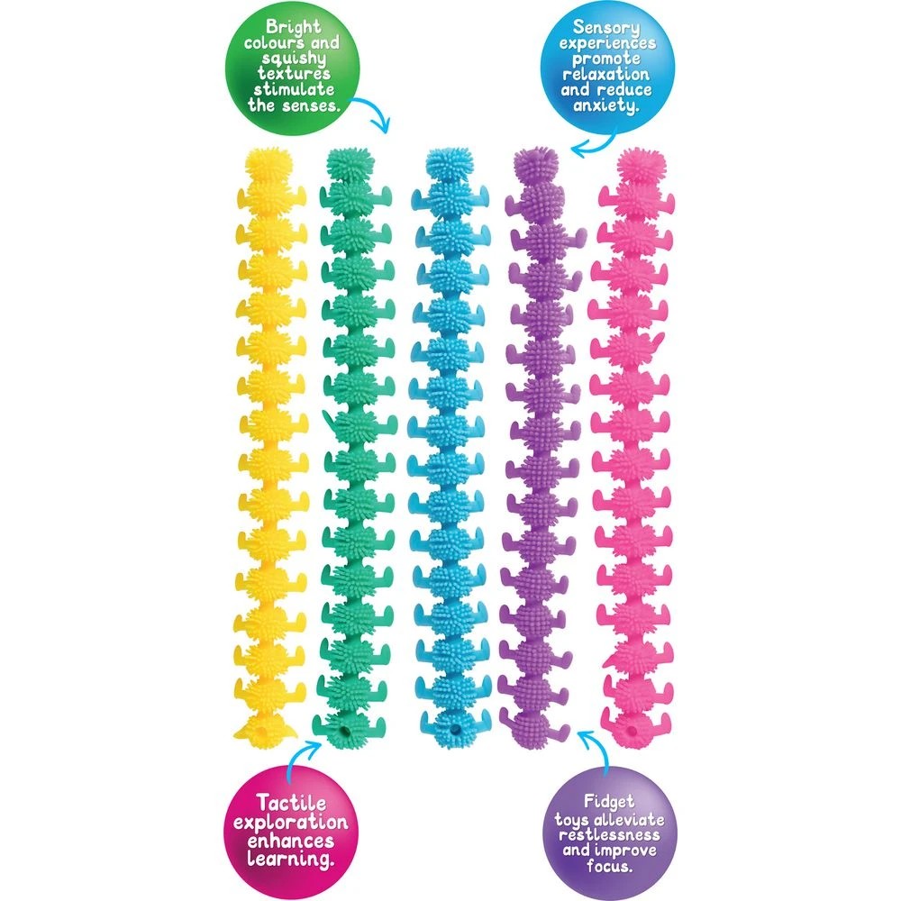 2 Sensory Stretch Caterpillars 5 Pack, 2 of 5