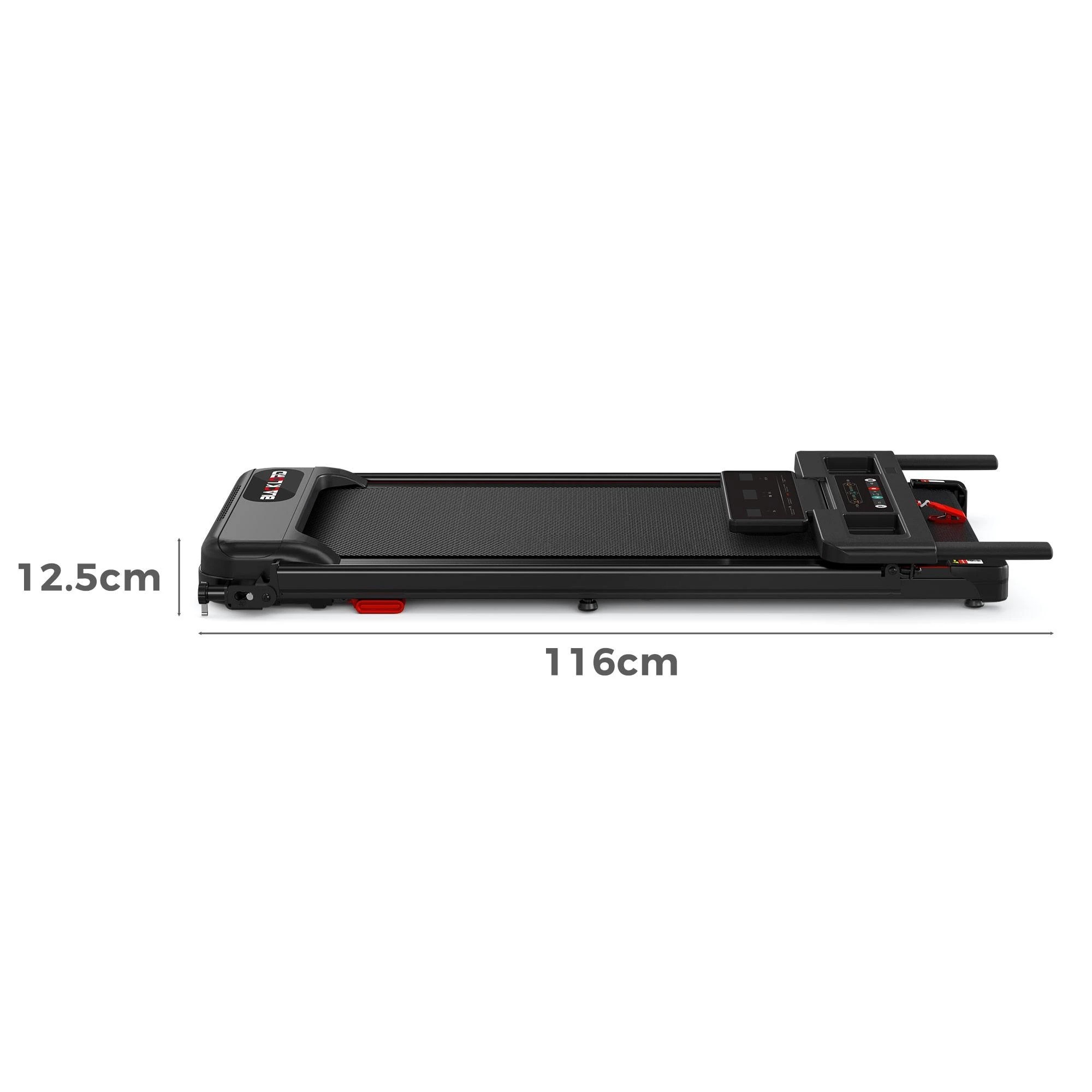 4 Black Lord Treadmill Electric Incline Exercise Running Machine Foldable Home Gym - Black, 4 of 7