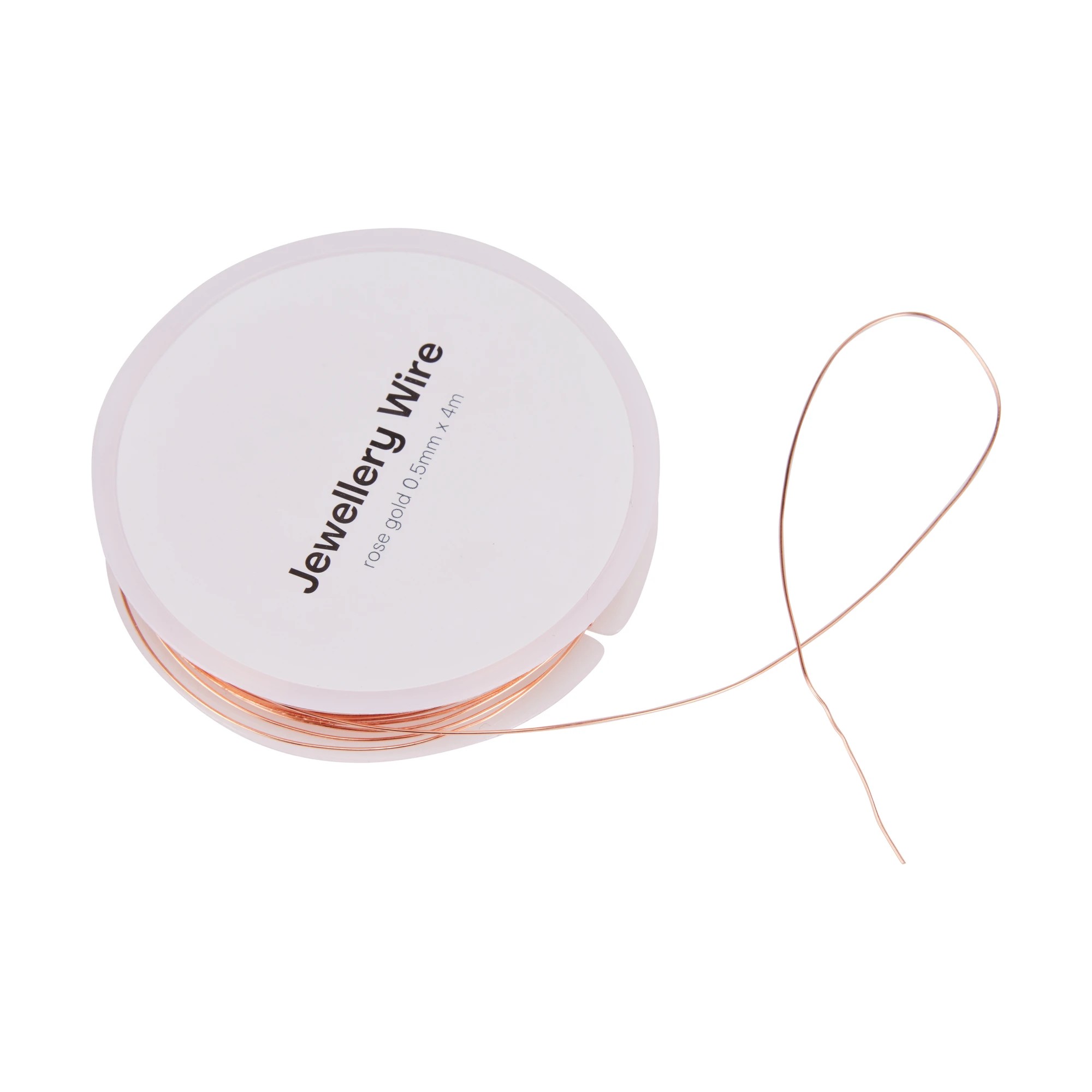 6 3 Pack Jewellery Wire - Gold Look, Silver Look and Rose Gold Look, 6 of 6