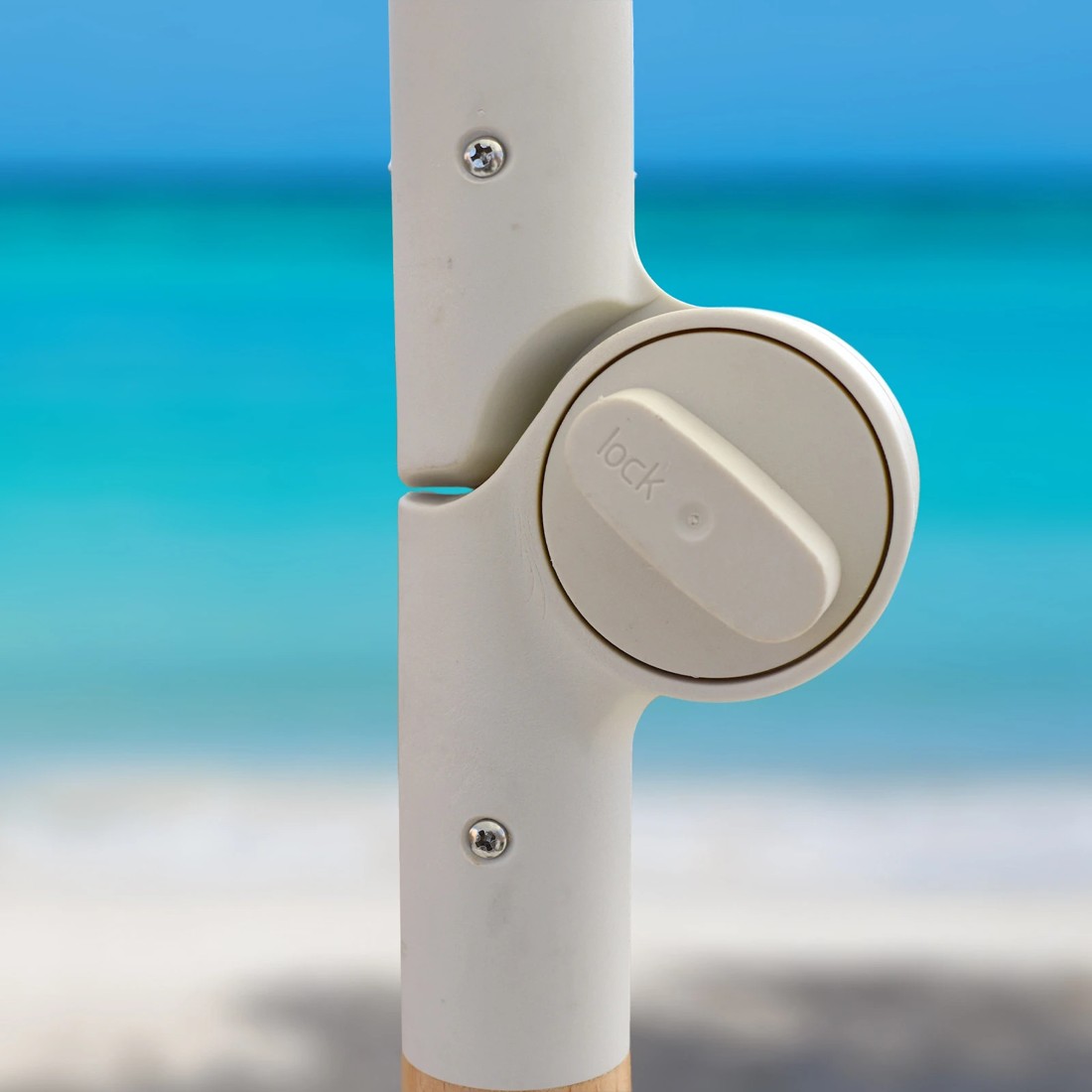 3 Havana Outdoors Beach Umbrella Portable 2 Metre Fringed Garden Sun Shade - Black, 3 of 4