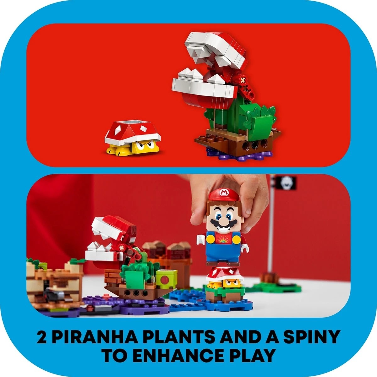 8 LEGO Super Mario Piranha Plant Puzzling Challenge Expansion Set 71382, 8 of 9