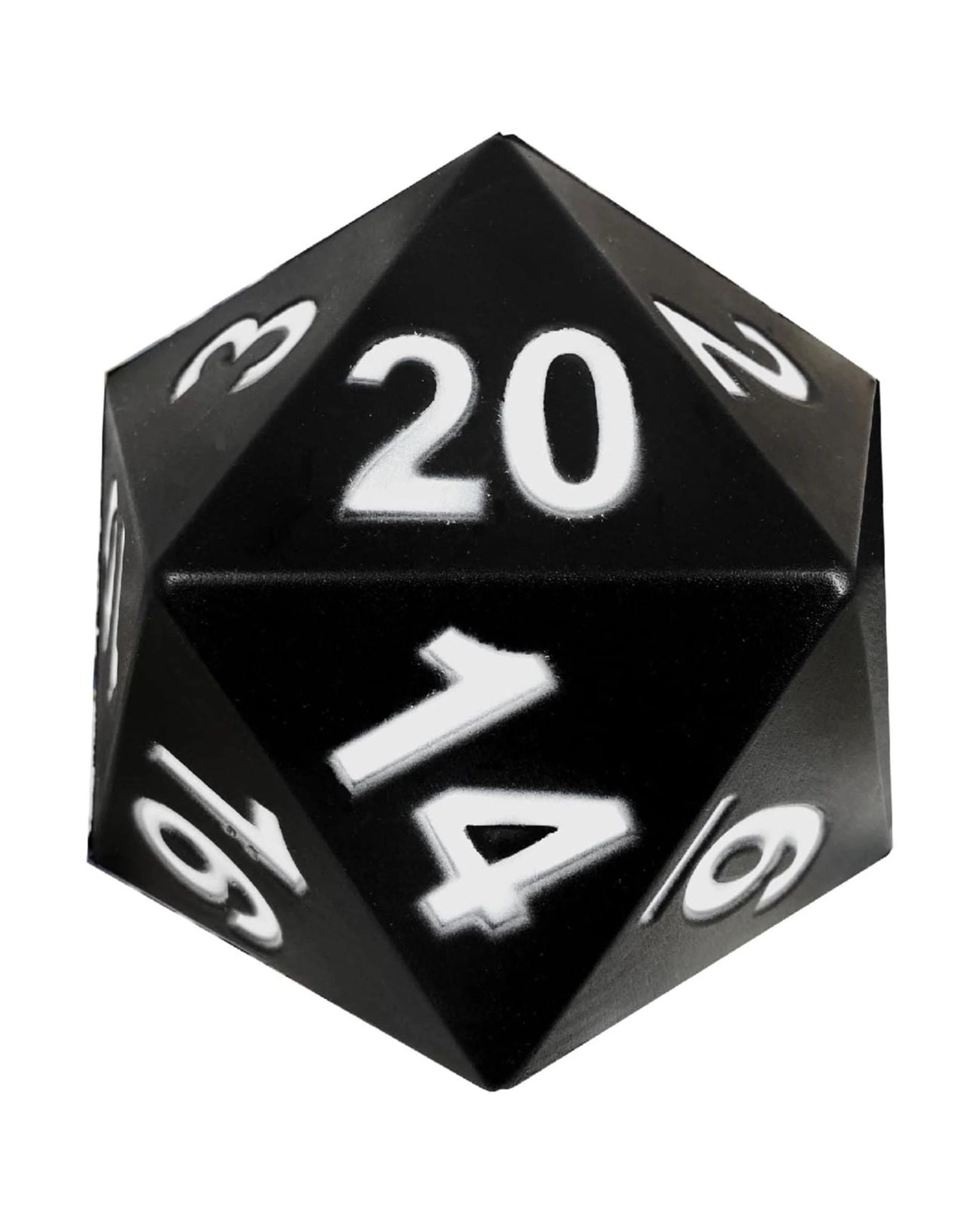 1 KESS Giant D20 Foam Dice - Black, 1 of 1