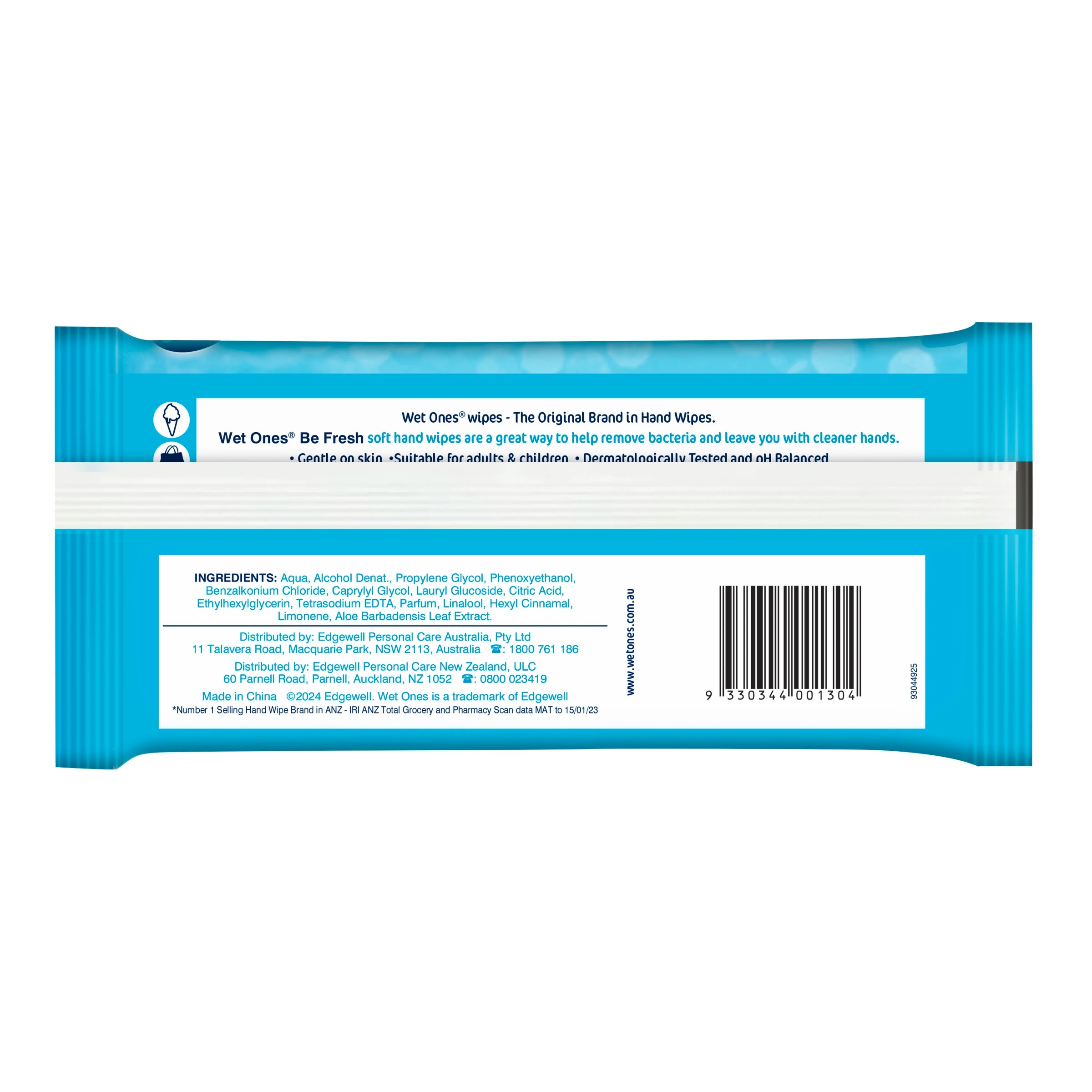 2 Wet Ones 40 Pack Be Fresh Wipes, 2 of 2