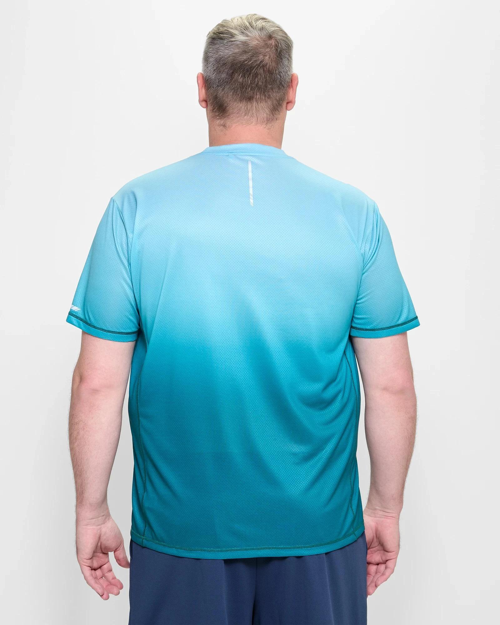 2 Target Plus Size Active Training T-Shirt TEAL GRADIENT, 2 of 3