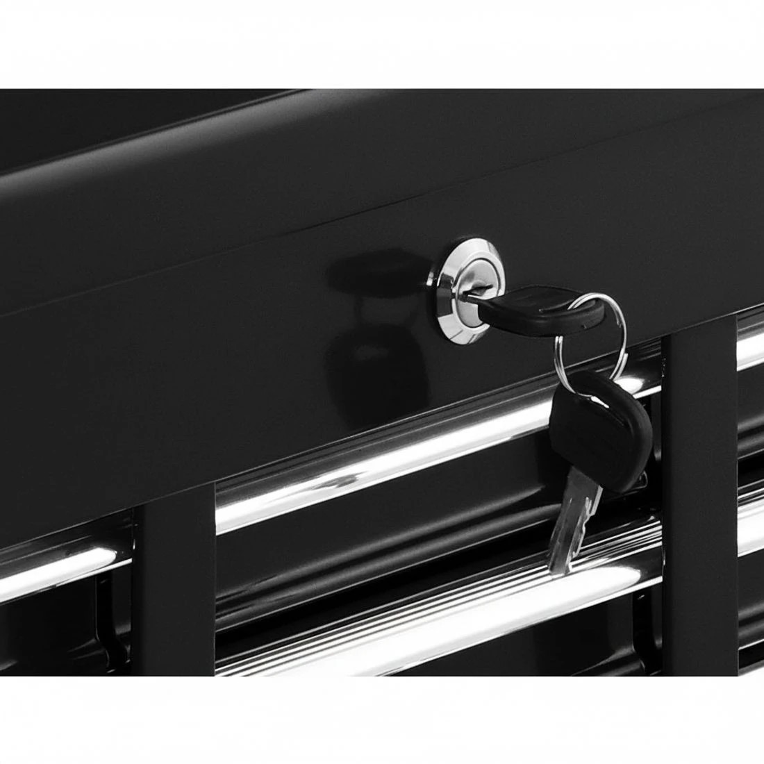 4 Giantz 17 Drawer Tool Box Cabinet Chest Trolley Toolbox Garage Storage Box - Black, 4 of 6