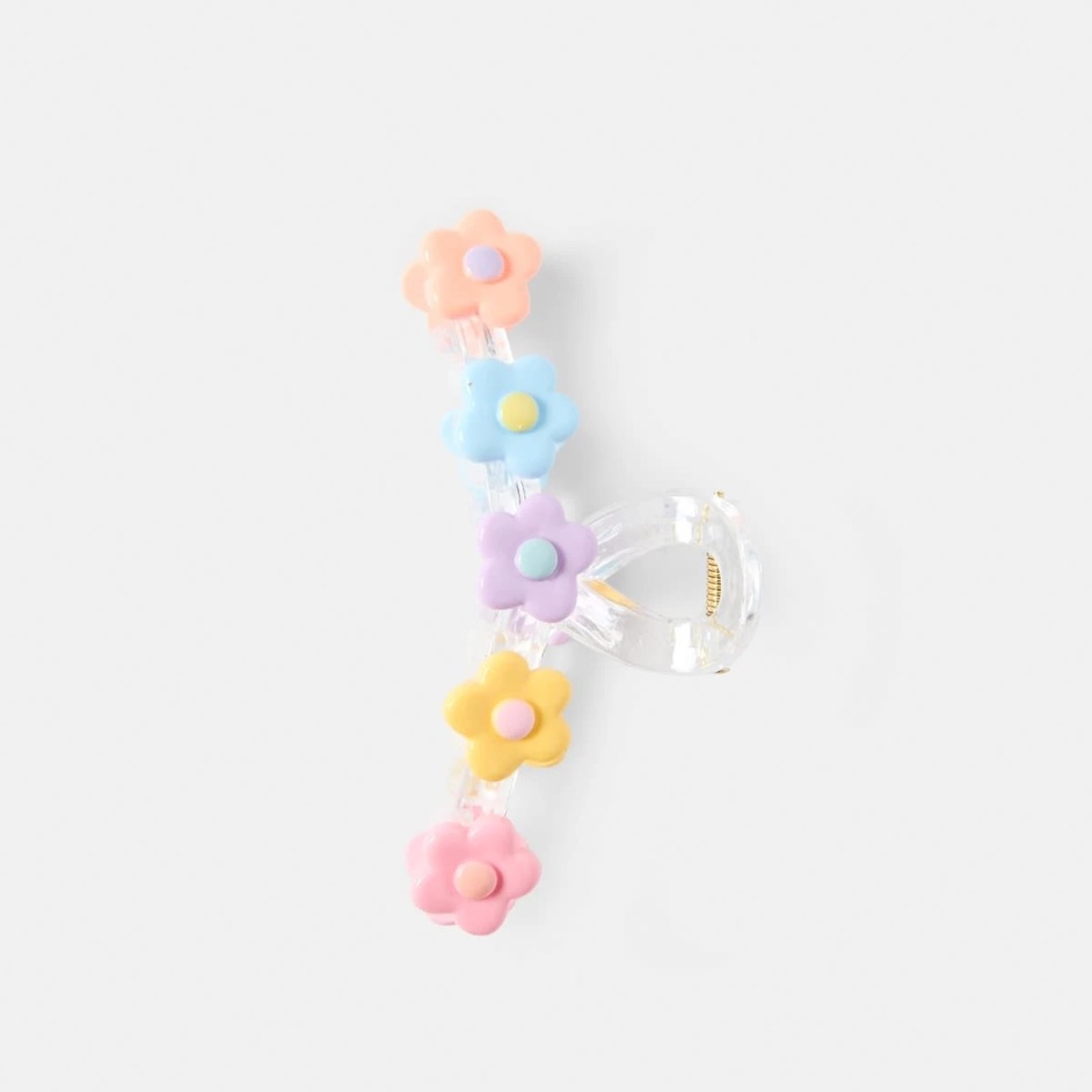 2 Pastel Flower Claw Hair Clip, 2 of 4