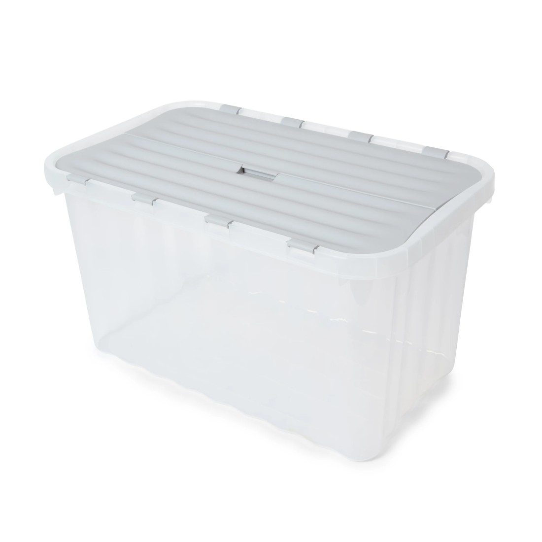 1 40L Tub with Hinged Lid, 1 of 8