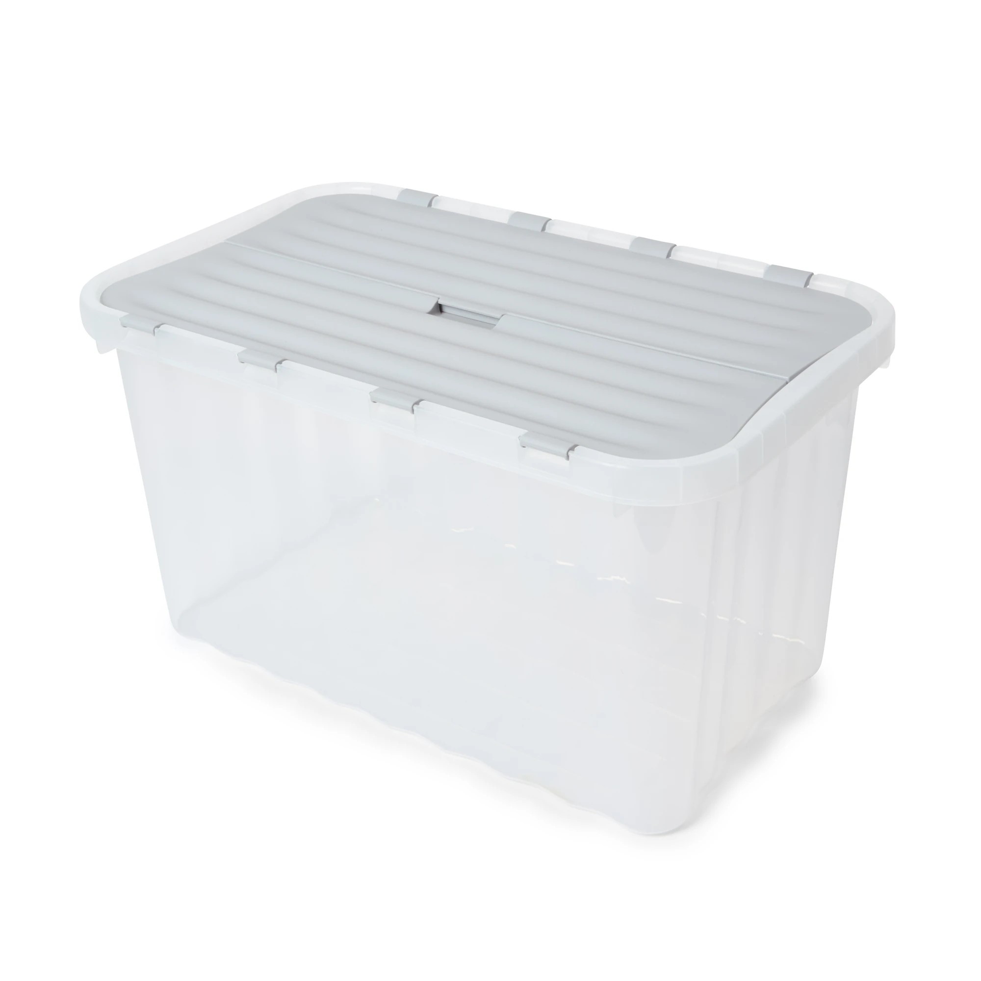 1 40L Tub with Hinged Lid, 1 of 8