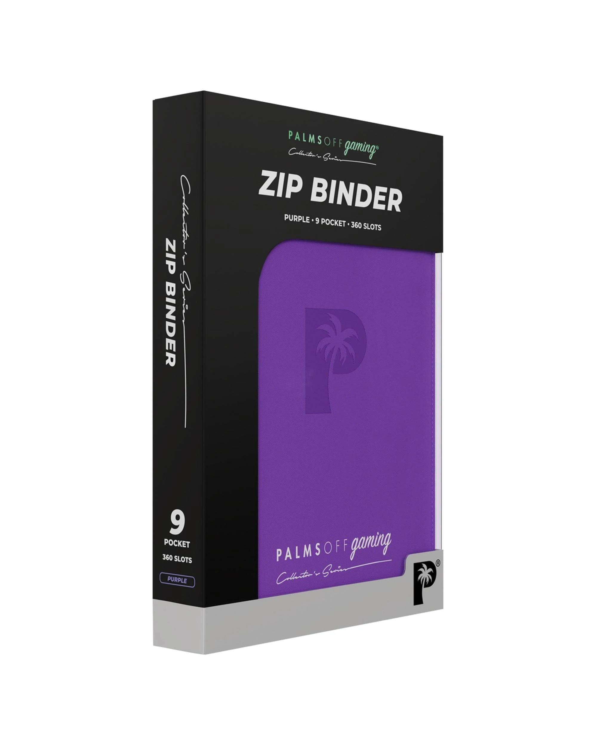 8 Palms Off Gaming Collector's Series 9 Pocket Zip Binder - Purple, 8 of 8
