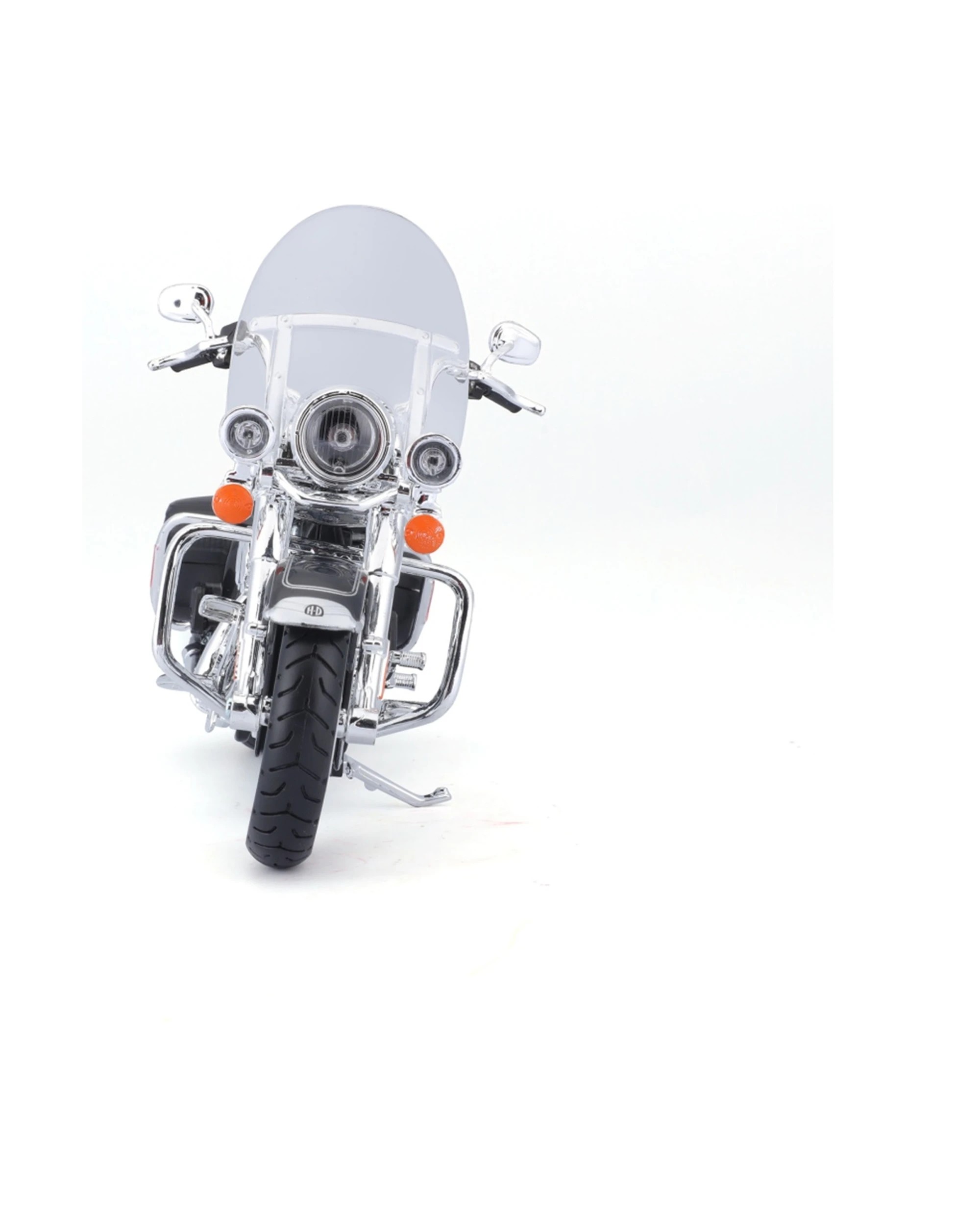 4 Maisto Motorcycle 2013 FLHRC Road King Classic Diecast Model Toy Replica Bike - Black, 4 of 6