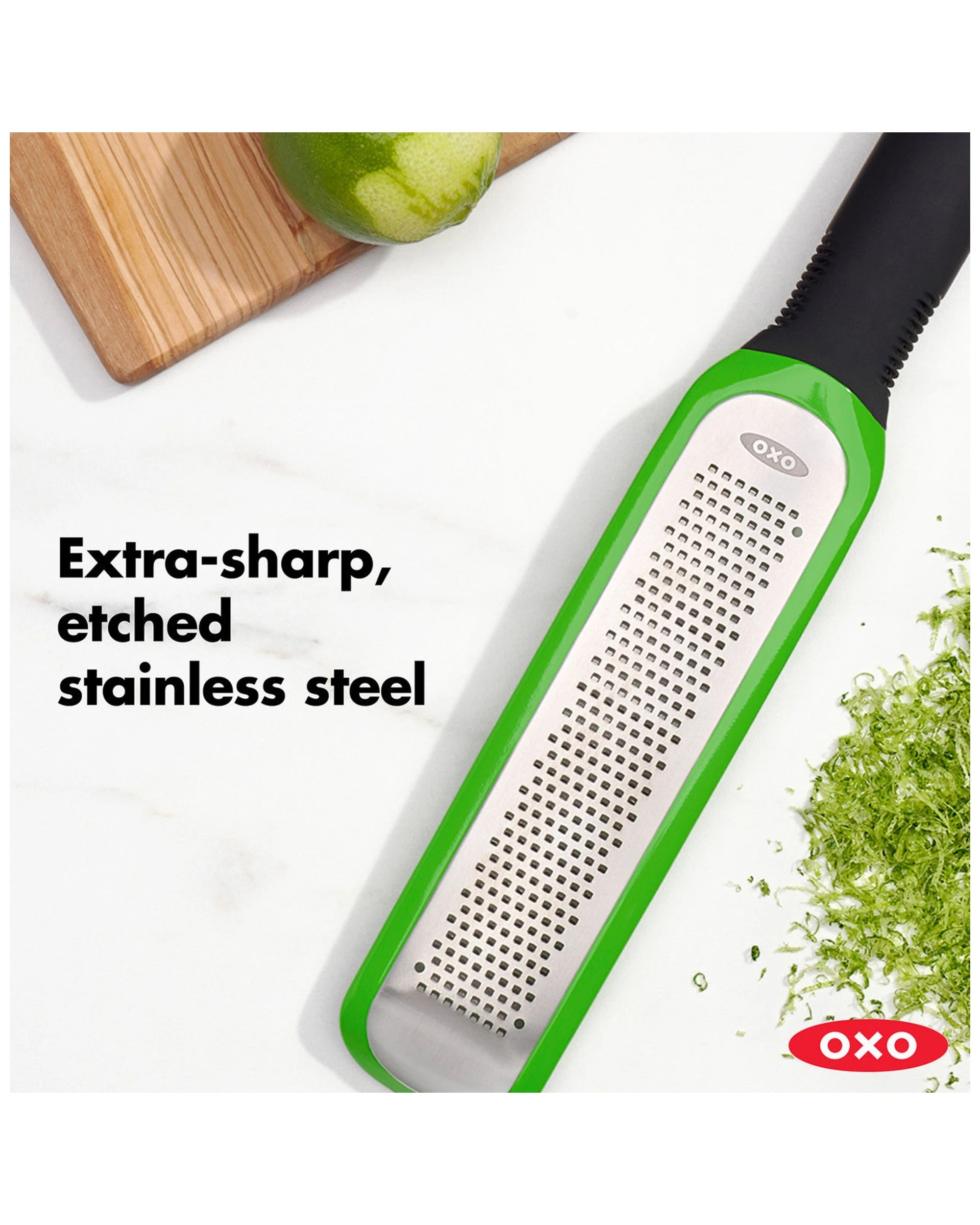 Oxo Good Grips Etched Zester Grater Kitchen Zester Food Grater Zesting ...