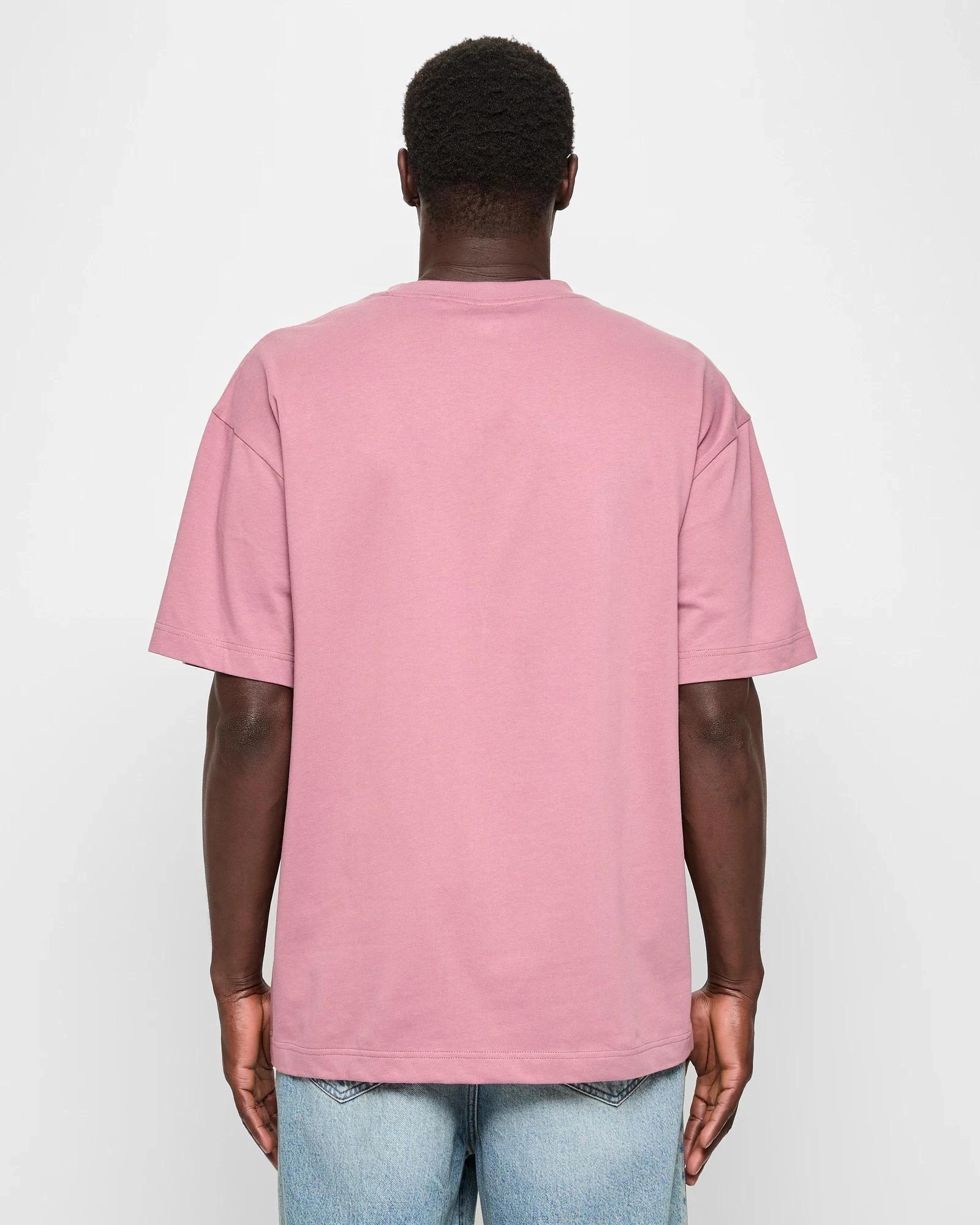 4 Heavy Core Oversized T-Shirt - Commons MAUVE, 4 of 5