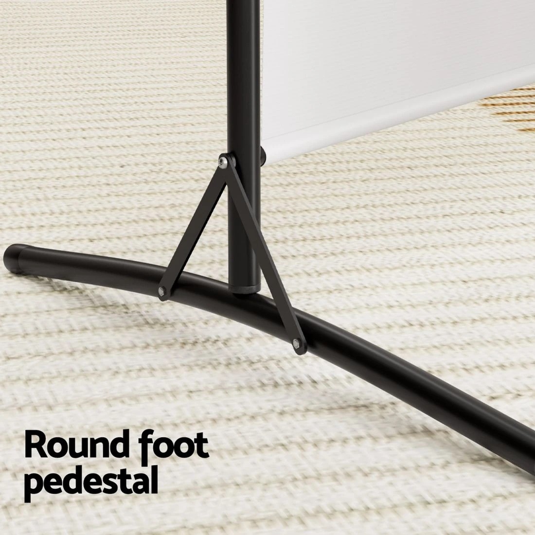 7 Artiss 3 Panel Room Divider Screen 260x180cm Fabric - White, 7 of 7