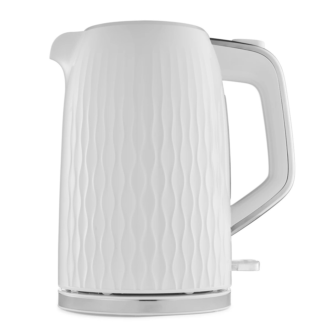 2 1.7L Kettle - White and Silver Look, 2 of 8