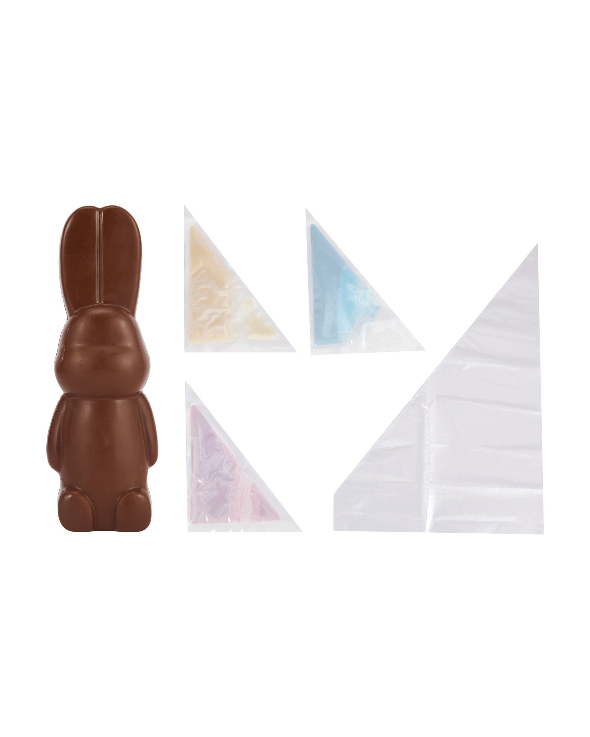 2 Milk Chocolate Bunny Pour Kit 230g, 2 of 4
