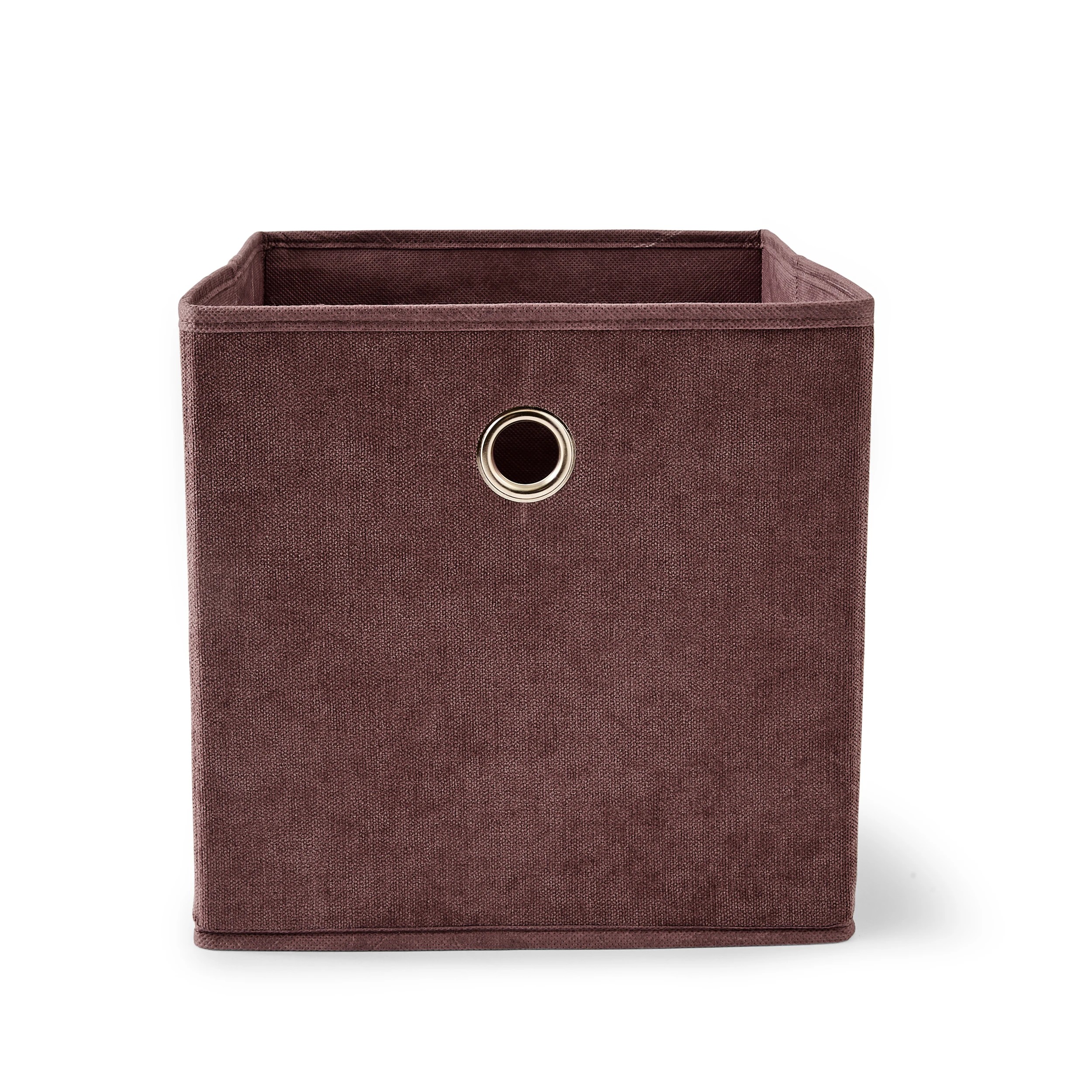 2 Collapsible Storage Cube - Burgundy, 2 of 5