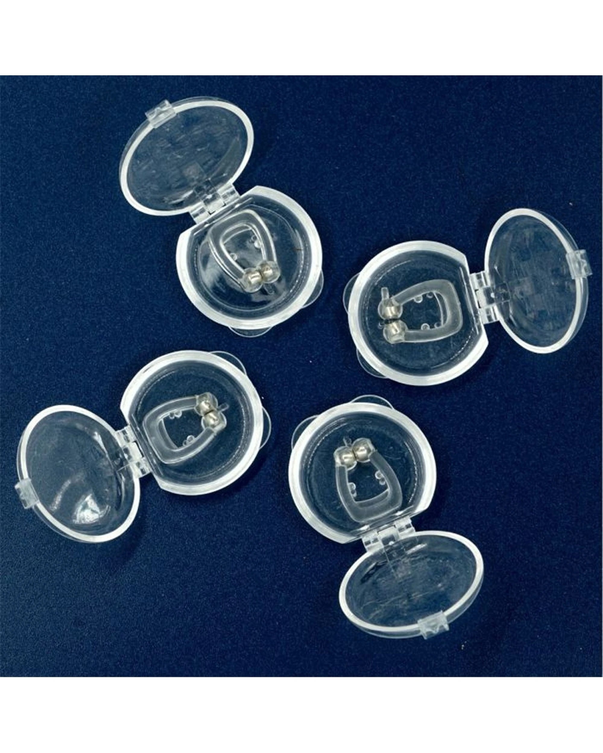 2 Activease 4pc Anti Snore Reusable Magnetic Nose Clips - Clear - Clear, 2 of 4