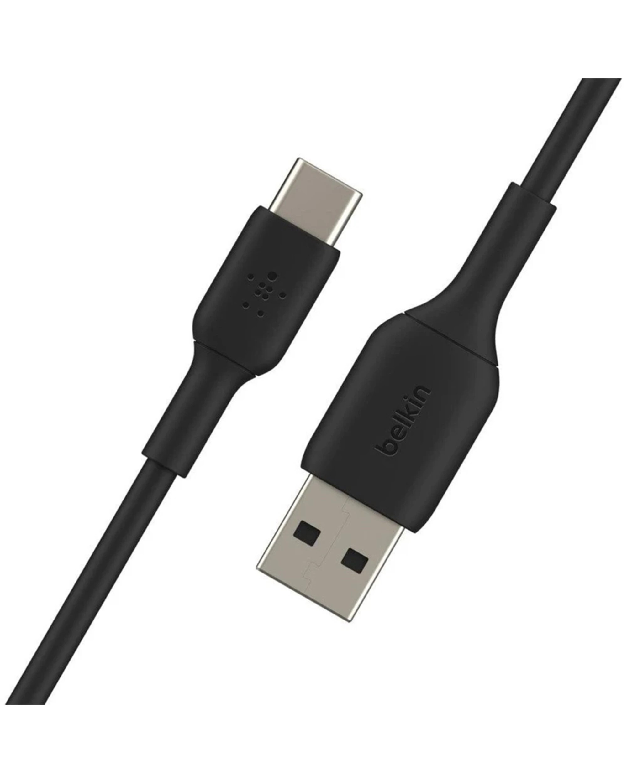 3 Belkin - USB-A to USB-C Cable Data Sync Charging Cord 2m - Black, 3 of 3