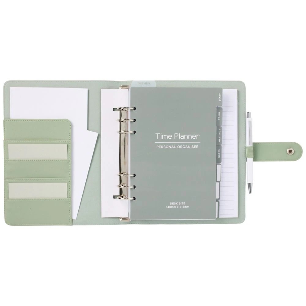 3 Otto Undated Desk Time Planner Sage, 3 of 3