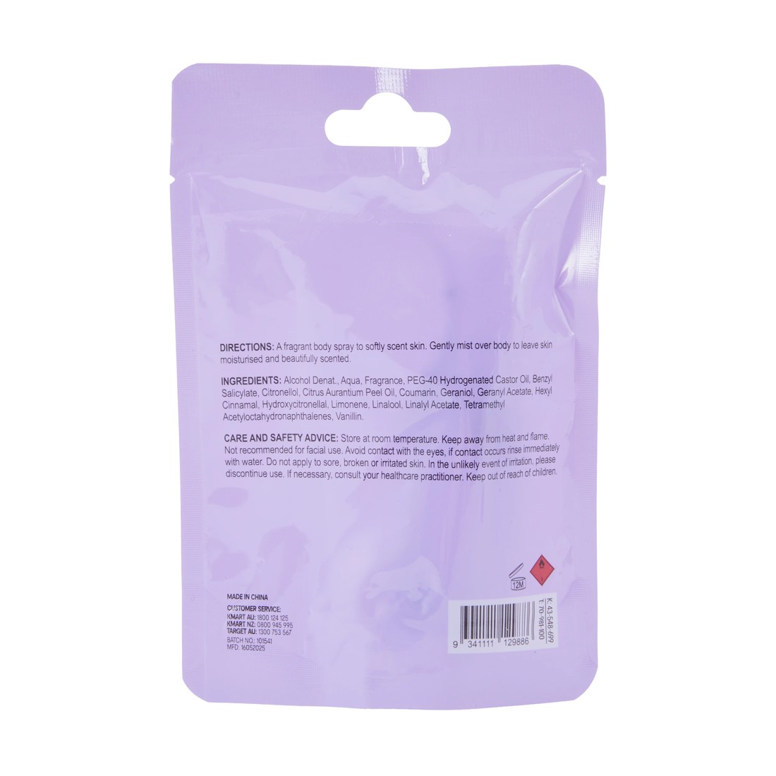 6 OXX Fragrance Summer Solstice When in Mexico Body Mist 20ml - Pear, Jasmine and Sandalwood, 6 of 6